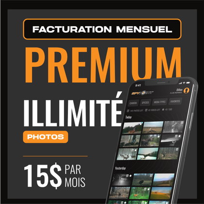 Forfait Premium - Mensuel