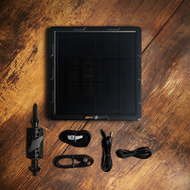 Panel solar con batería de litio (5W)