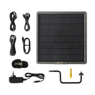 Panneau solaire avec pile au Lithium (10W)