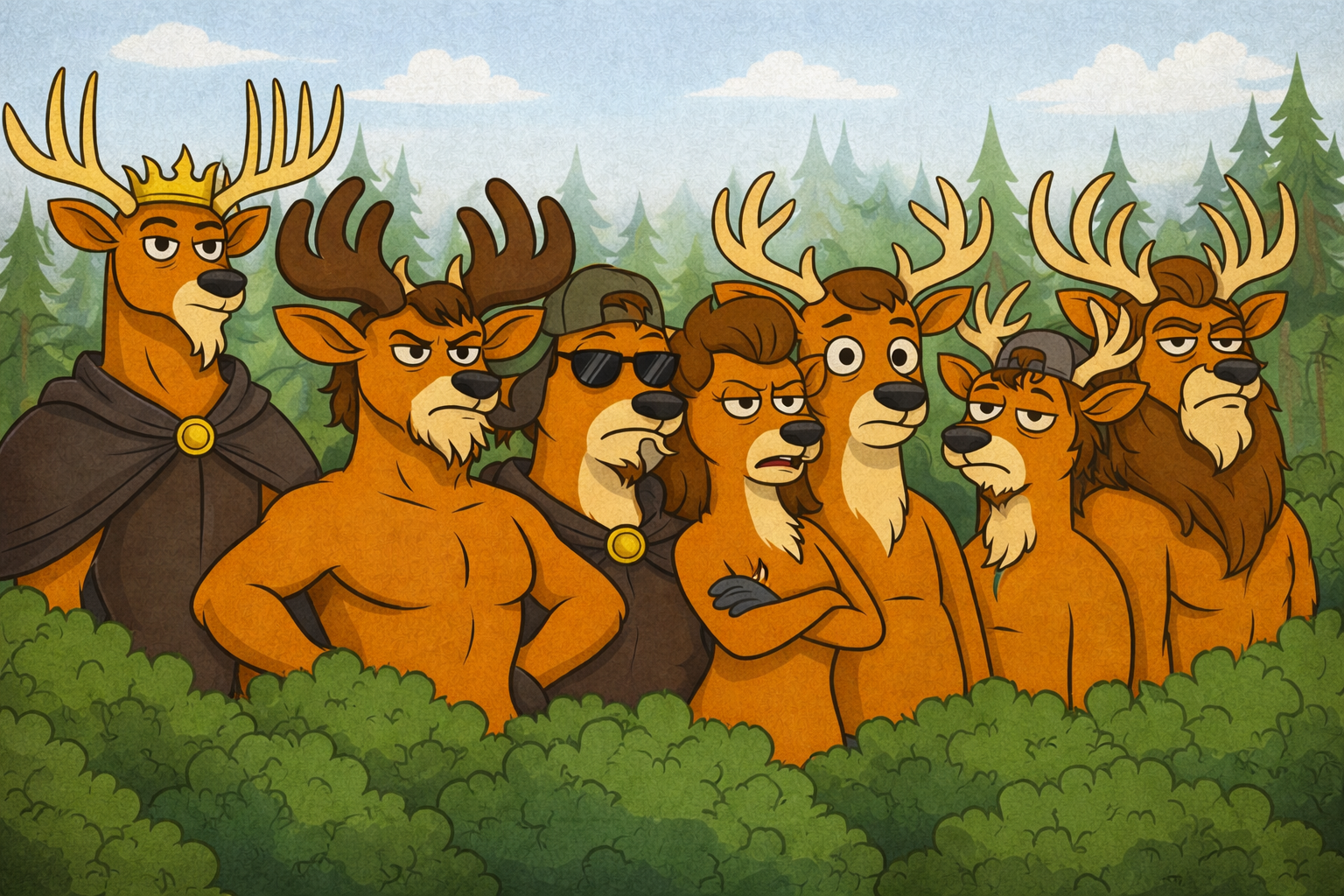 Les meilleurs (et pires) noms de cerfs massifs donn&eacute;s par les chasseurs