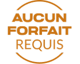logo Aucun forfait requis