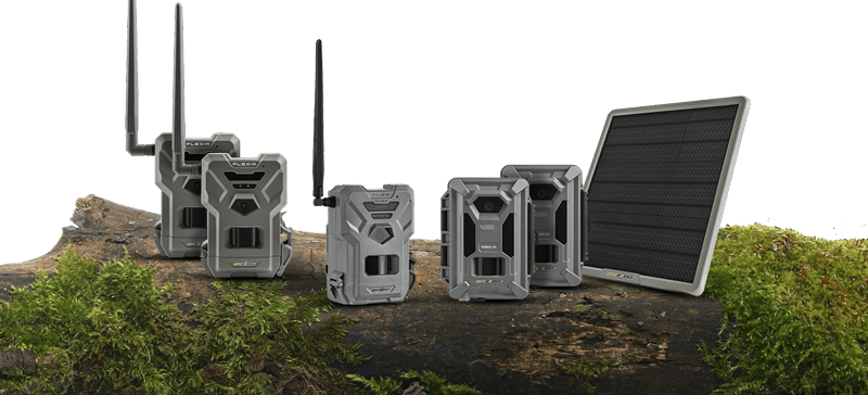 SPYPOINT product in sale, FLEX-M, FLEX-DARK, FORCE-24, Lithium Battery Solar Panel