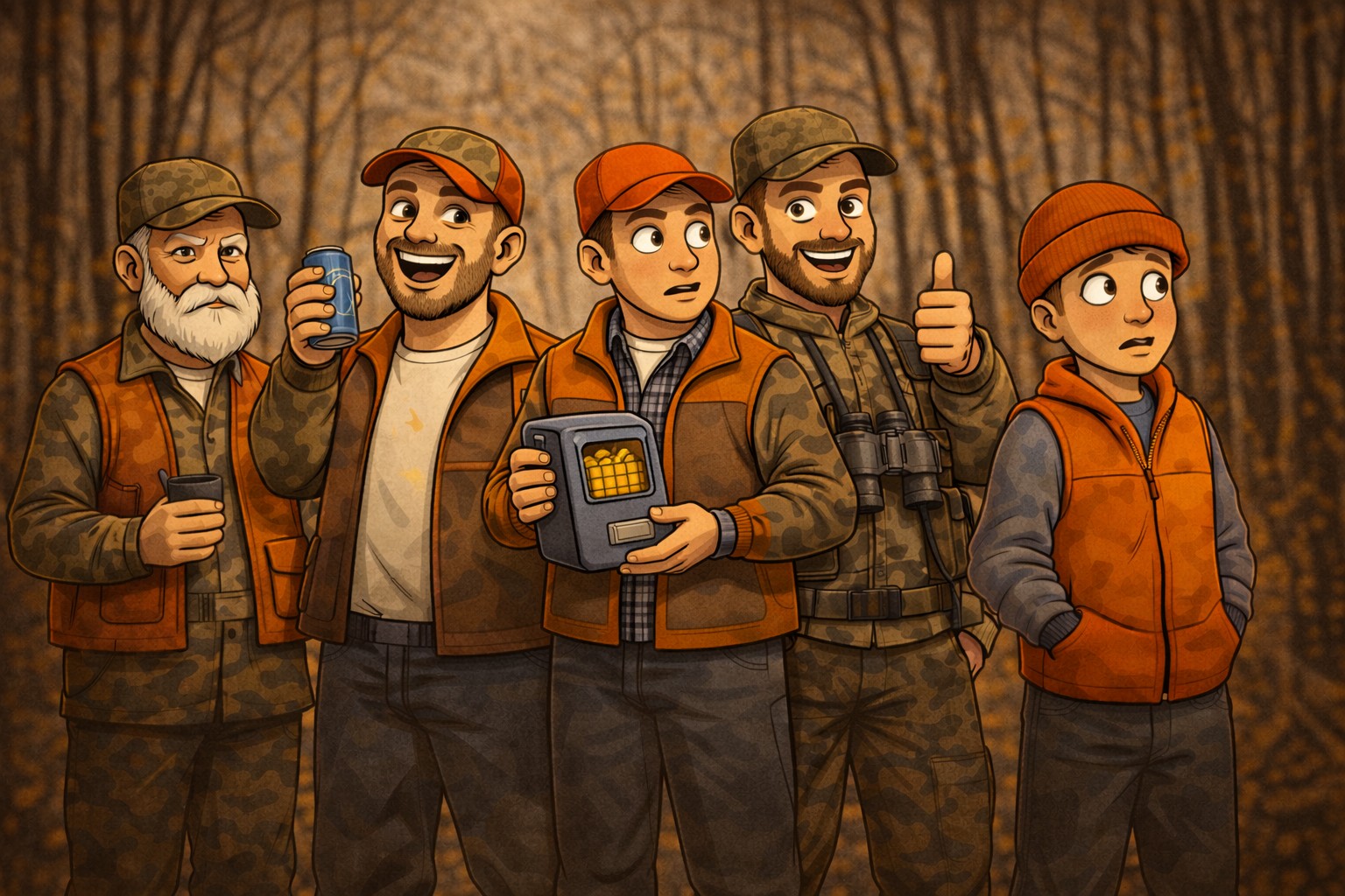 The Five People You&rsquo;ll Always See at Deer Camp