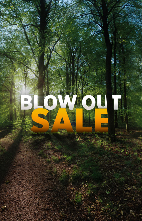 Blow Out Sale