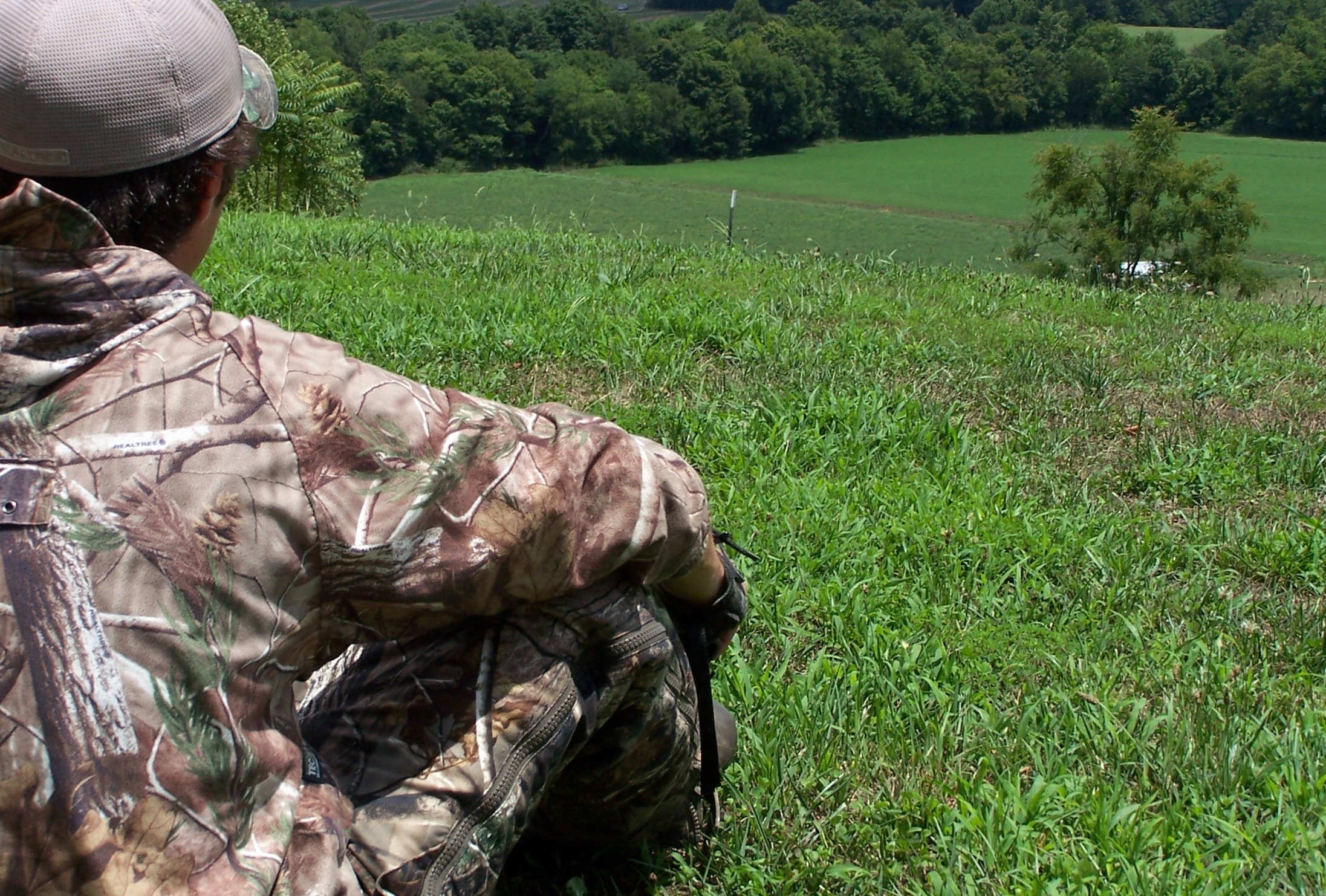 When it's hot and deer aren't moving as much, spend some time glassing from afar to gather real-time intel.  (Chantal Honeycutt photo)