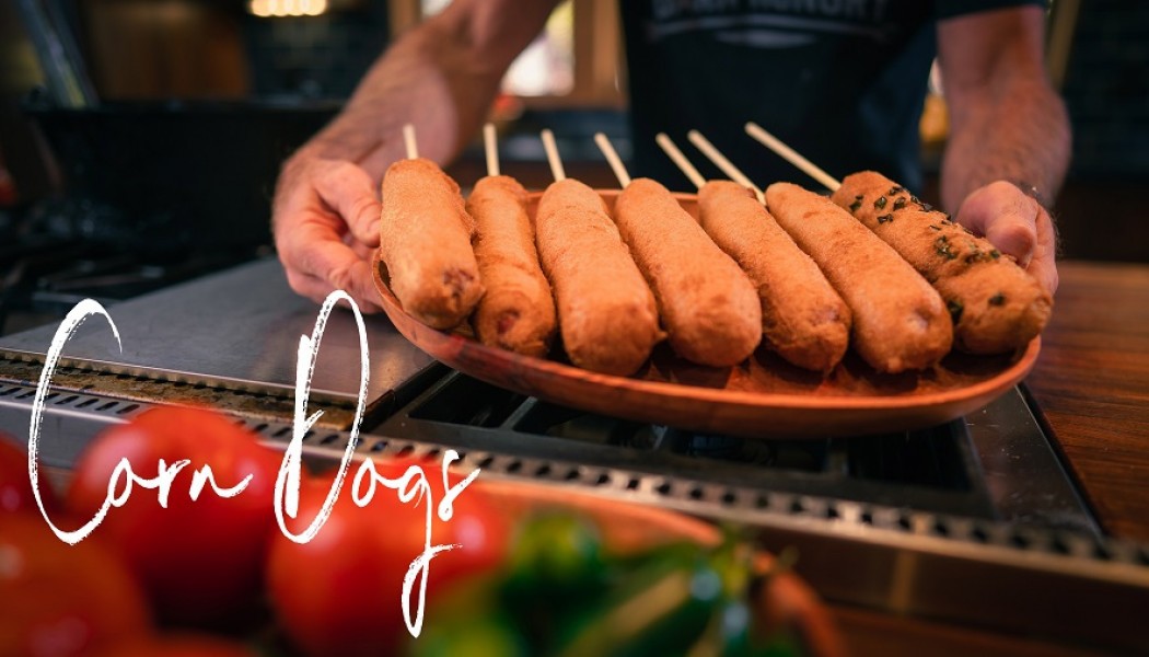 Quick and Easy Homemade Corn Dog Recipe | Darn Hungry