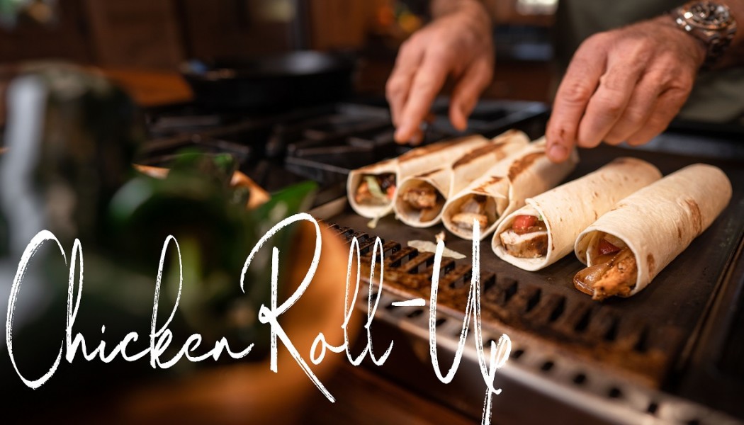 How to Make Simple Greek Chicken Roll-Ups | Darn Hungry