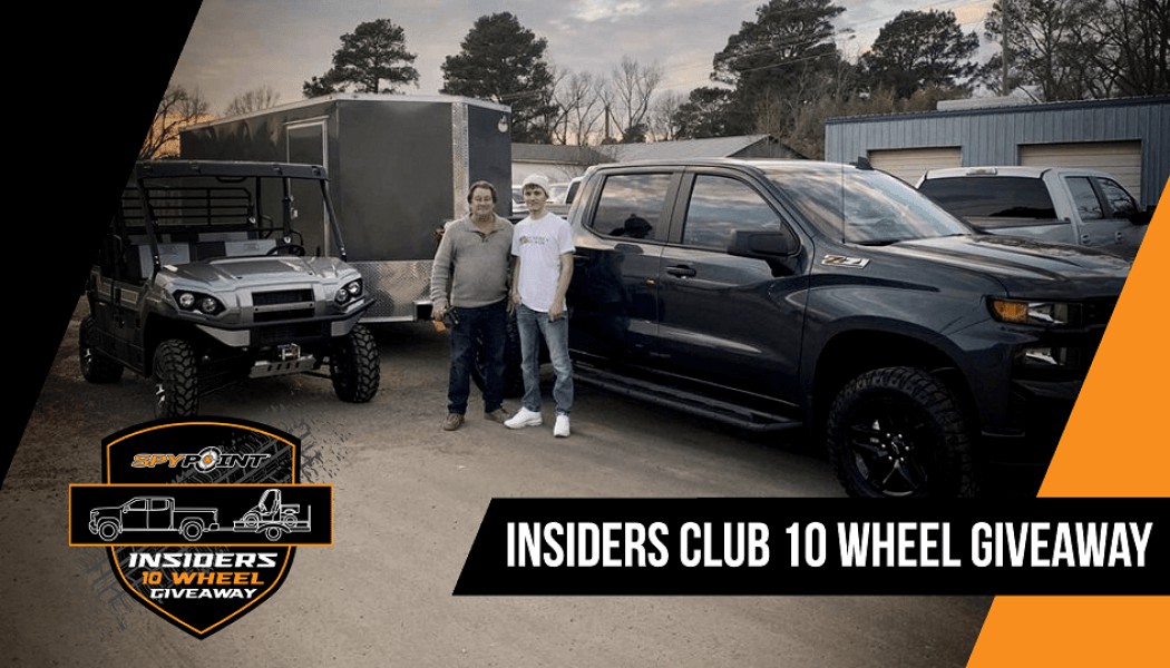 Insiders Club 10-Wheel Giveaway Winner Announced