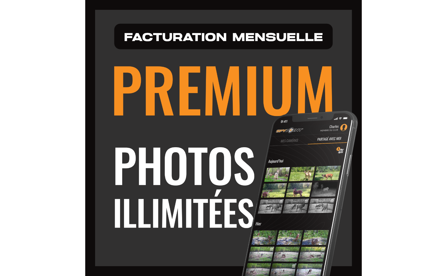 Forfait Premium - Mensuel
