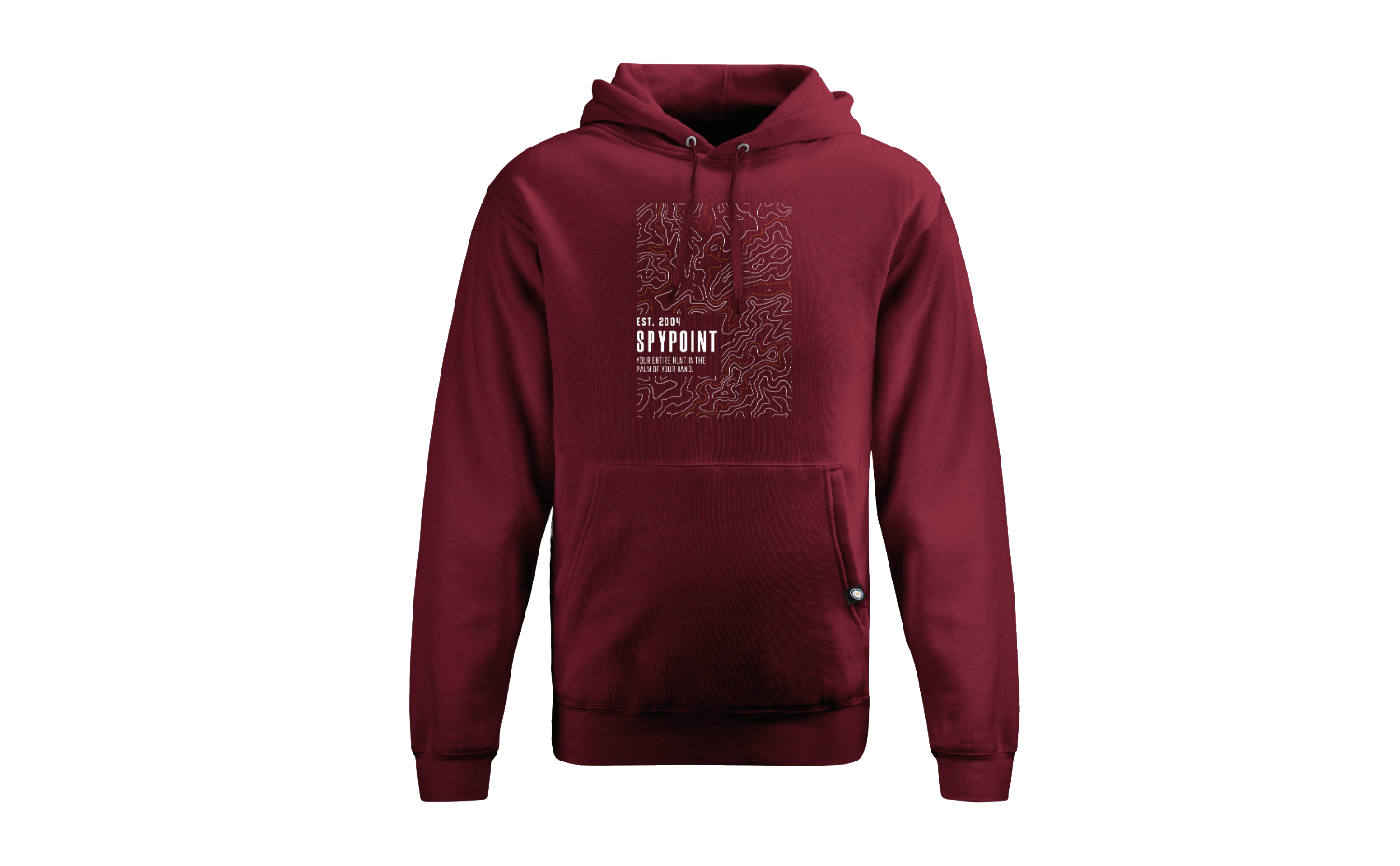 Burgandy Topo Hoodie XXLarge