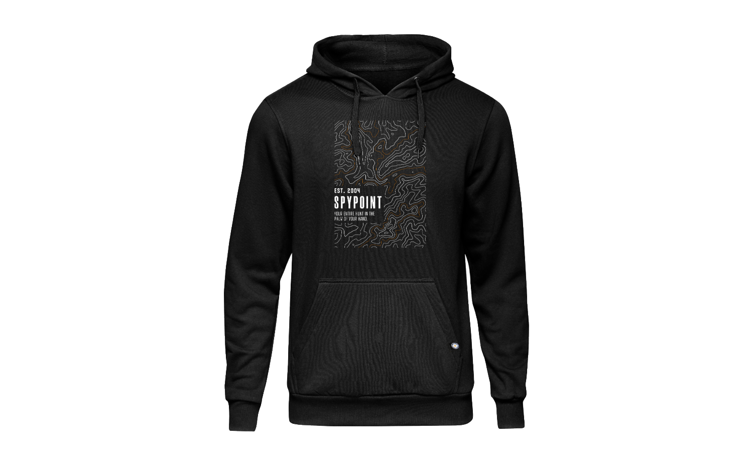 Black Topo Hoodie XLarge