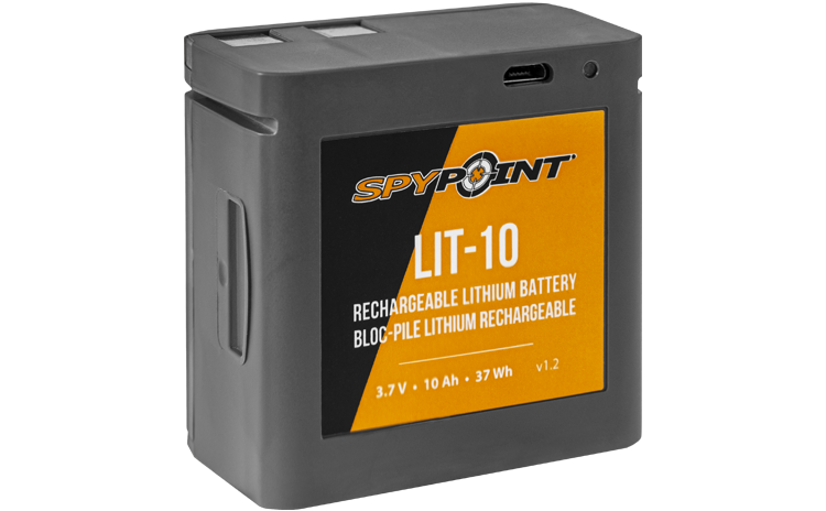 SpyPoint LIT-10 Rechargeable Battery SP-12V Solar Panel CELL LINK MICRO Camera 